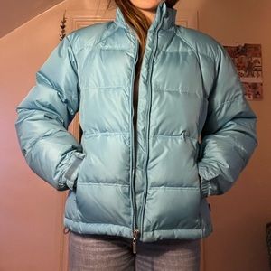 Blue tsunami sport winter puffer
